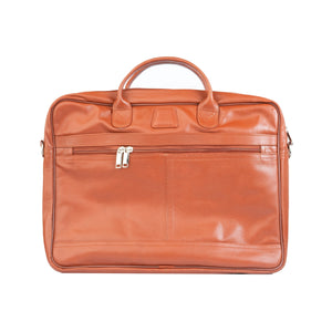 Slim Leather Office Bag For Laptop Zing Apparel