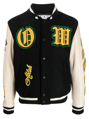 Off-White-Logo-Patch-Varsity-Jacket