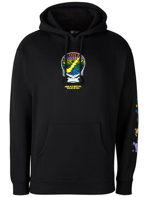 Oregon-Ducks-Grateful-Ducks-Rainbow-Spiral-Hoodie-Black
