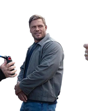 Reacher-Season-2-Alan-Ritchson-Gray-Cotton-Jacket