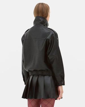 Rita-Ora-Primark-Varsity-Black-Jacket-Back