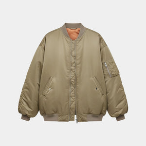 Steal S01 Sophie Turner Parachute Bomber Jacket