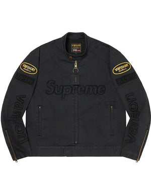 Supreme_Vanson_Jacket_Denim_Black