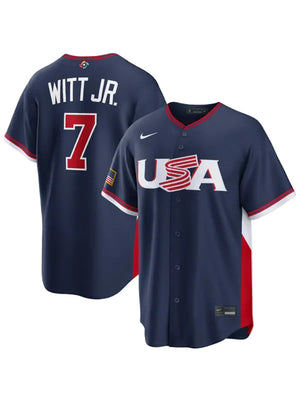 Team-USA-Bobby-Witt-Jr-World-Baseball-Jersey
