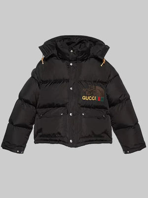 The-North-Face-Gucci-Puffer-Jacket-Black