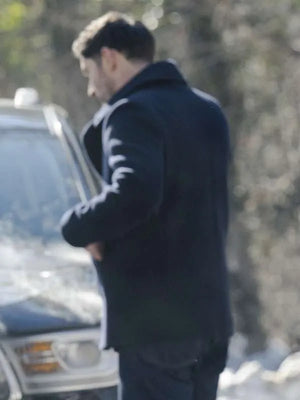 Tom Ellis CIA 2026 Wool Peacoat
