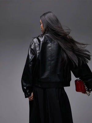 Topshop-Faux-Leather-Oversized-Pocket-Collar-Bomber-Jacket-Back