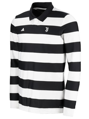 Unisex-Juventus-Adidas-Studio-Sgura-Long-Sleeve-Black-And-White-Jersey