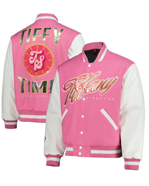WWE-Tiffany-Stratton-Tiffy-Time-Varsity-Pink-Jacket