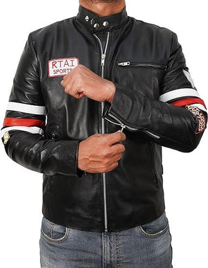 Dr. Gregory Cow Leather Jacket Zing Apparel