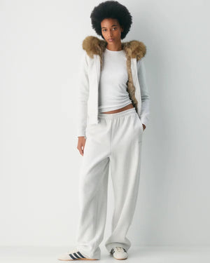White-Aritzia-Fur-Hoodie