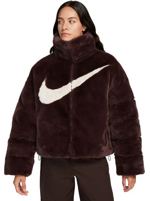 Womens-Nike-Sportswear-Essential-Oversized-Faux-Fur-Puffer-Jacket