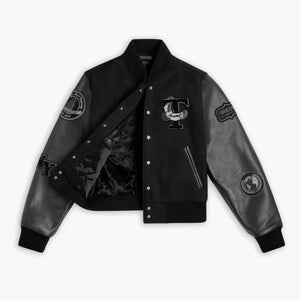 Womens-Wool-Black-Varsity-Jacket