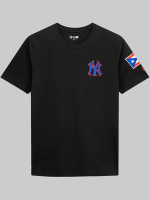 Yankees-New-Era-Puerto-Rico-Flag-Black-T-Shirt