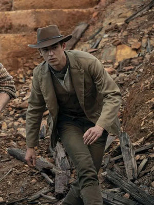 Young Sherlock 2026 Hero Fiennes Tiffin Blazer