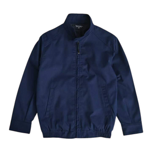 Crocodile Fur Cotton Jacket Men, Blue Zing Apparel