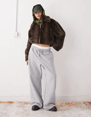 monki-short-faux-fur-jacket-in-chocolate-brown