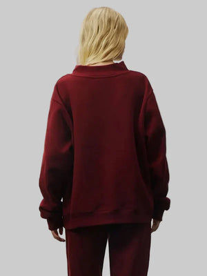 parke-holiday-plaid-varsity-mockneck-Sweatshirt-maroon-plaid