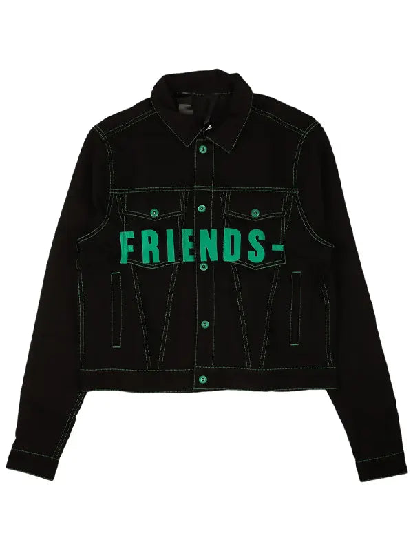 VLONE FRIENDSデニムジャケット Vlone Friends Denim Jacket – Zing Apparels