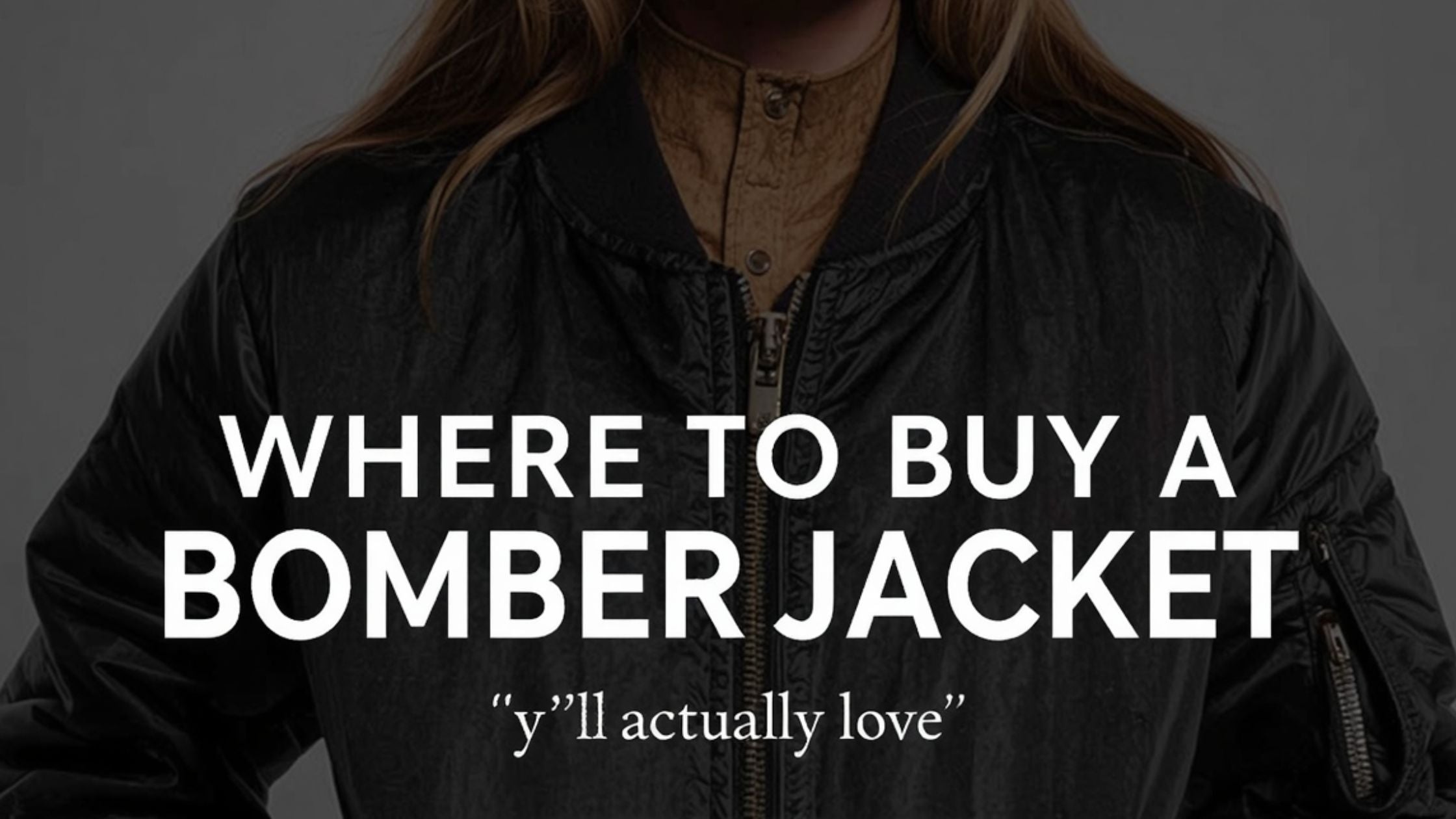 Where to Buy a Bomber Jacket You'll Actually Love