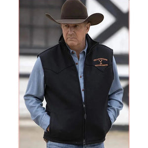 Men's Yellow Stone John Dutton Vest Zing Apparel