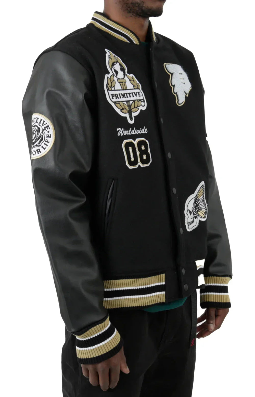 Primitive Alumni Varsity Jacket For Men Zing Apparels