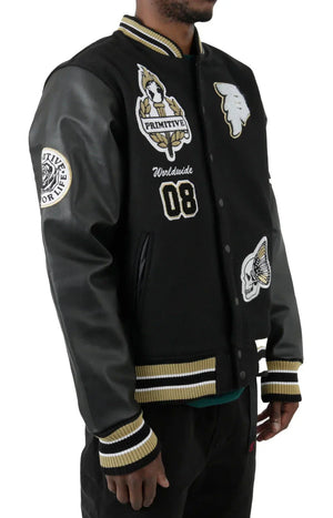 Primitive Alumni Varsity Jacket For Men Zing Apparels