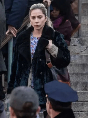Joker 2024 Lady Gaga Black Coat