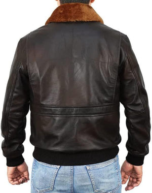 Flight Pilot British Bomber Jacket Men Zing Apparel