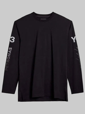 Adidas-Y-3-X-Mercedes-Amg-Petronas-F1-Team-Chaos-Logo-Long-Sleeve-Tee