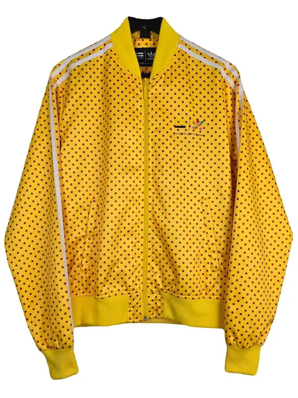 Adidas X Pharrell Williams Polka Dot Jacket Yellow