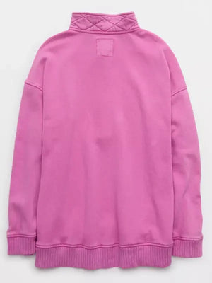 Aerie Oh Snap Sweatshirt Pink Sale