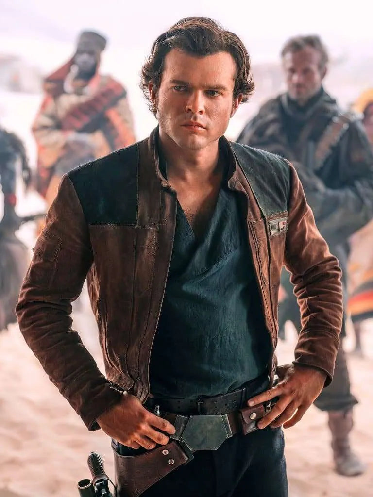 Solo A Star Wars Story Brown Leather Jacket