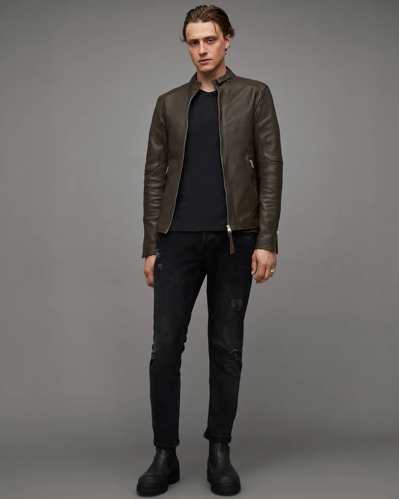 All Saints Leather Jacket