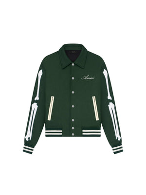 Amiri Bones Jacket_Green-Varsity