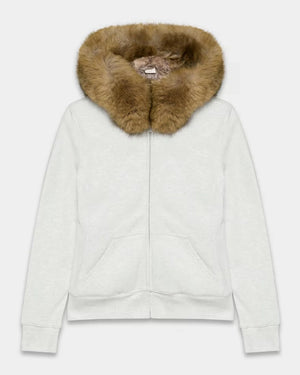 Aritzia-Fur-White-Hoodie