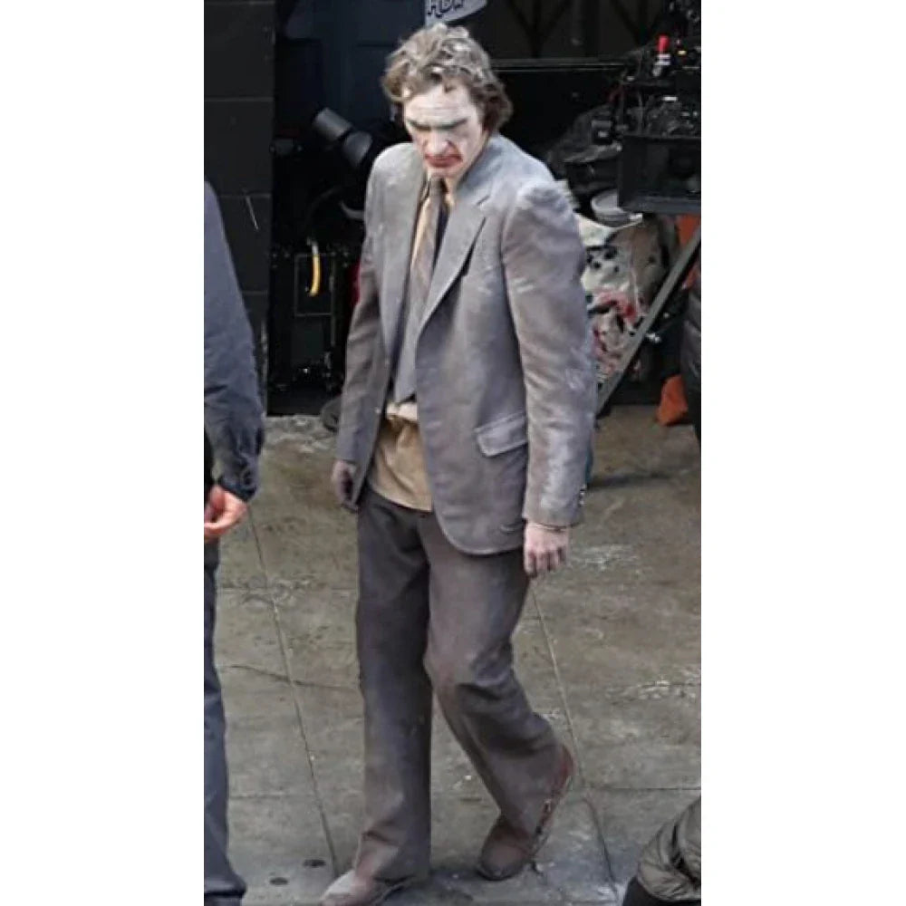 Joker 2 Arthur Fleck Grey Suit
