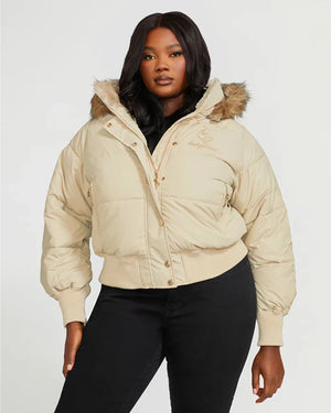 Baby-Phat-Puffer-Brown-Jacket