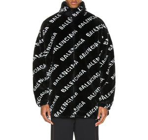 Balenciaga_Black_And_White_Fur_Jacket_On_Sale