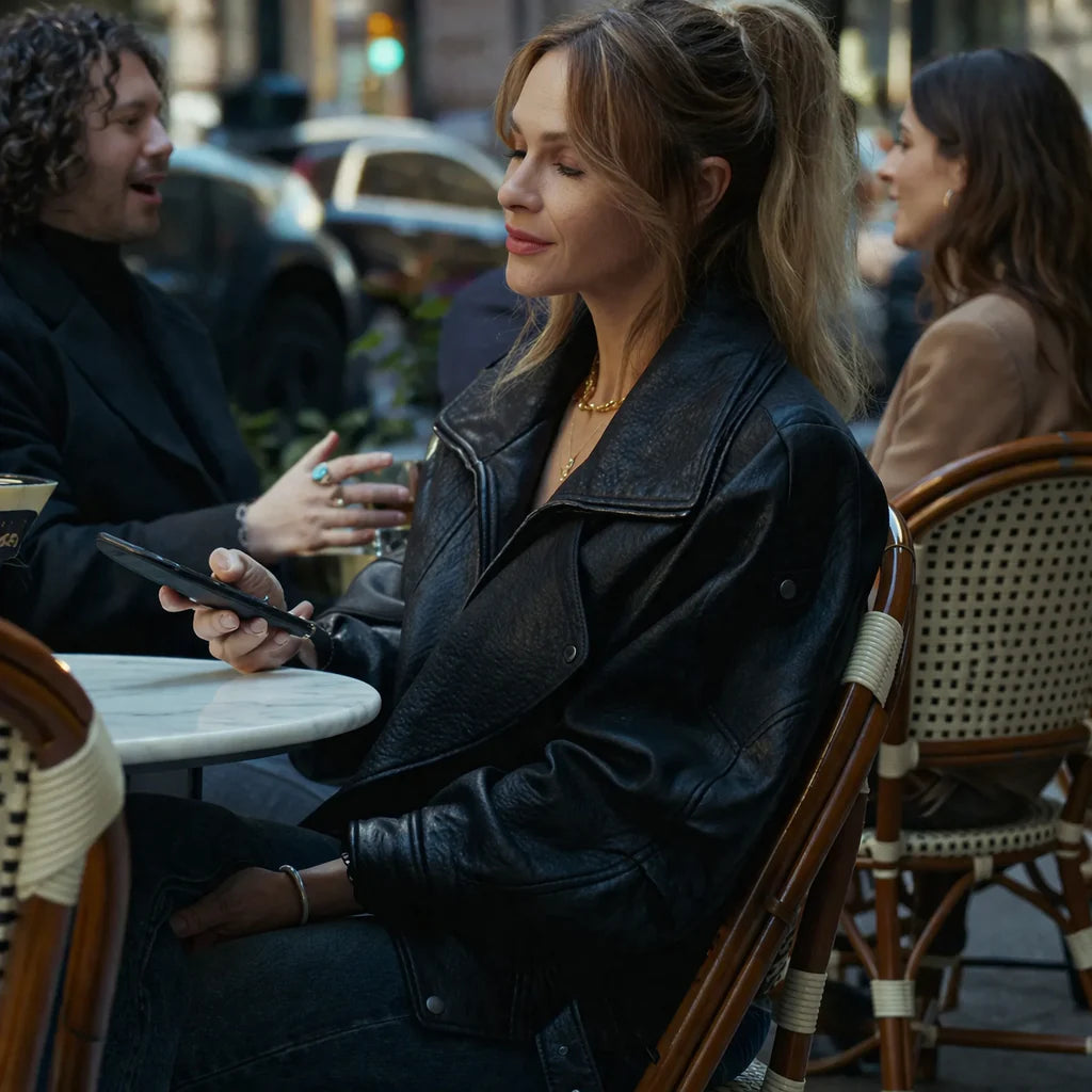 Beau Garrett The Madison S01 Black Jacket