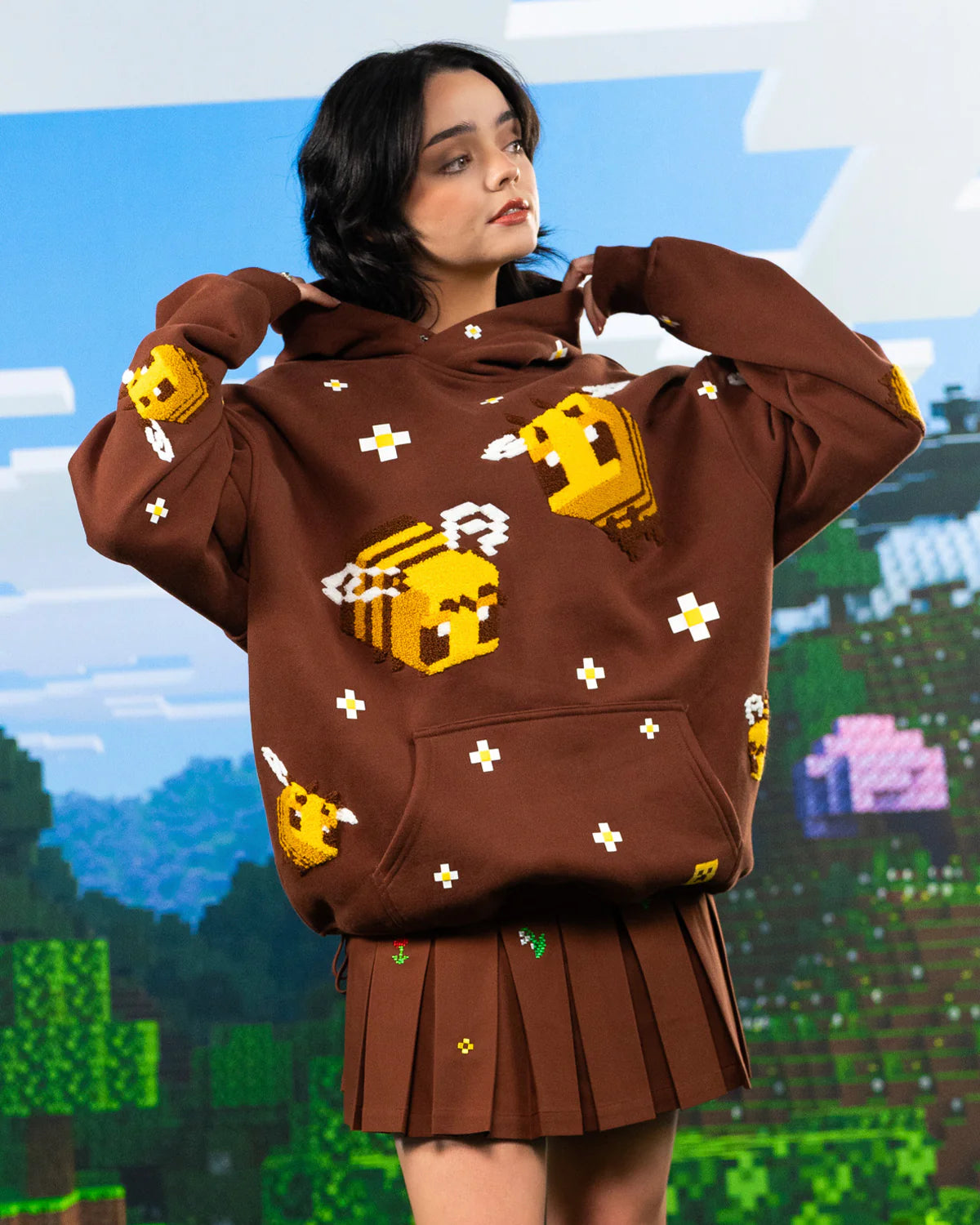Very Cool x Minecraft Bee Hoodie