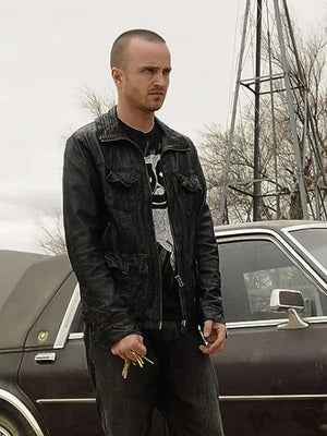 Breaking Bad Jesse Pinkman Black Jacket
