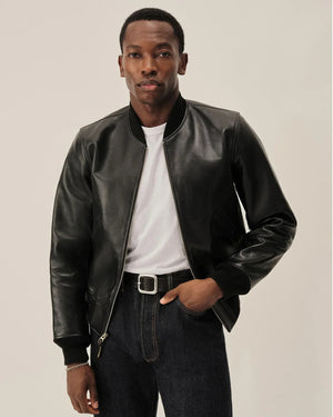 Buck Mason Leather Jacket Buy