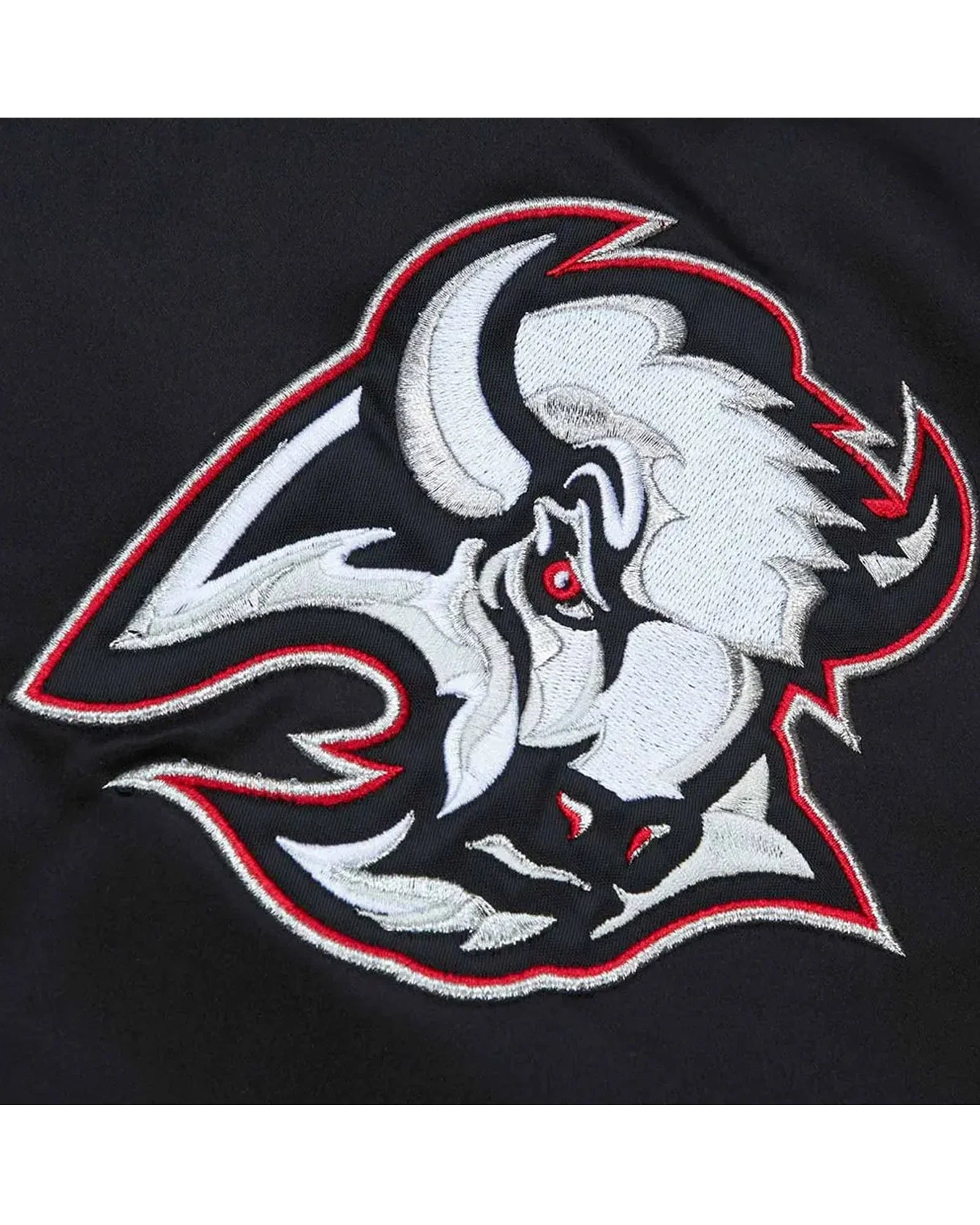 Buffalo Sabres Black Satin Jacket
