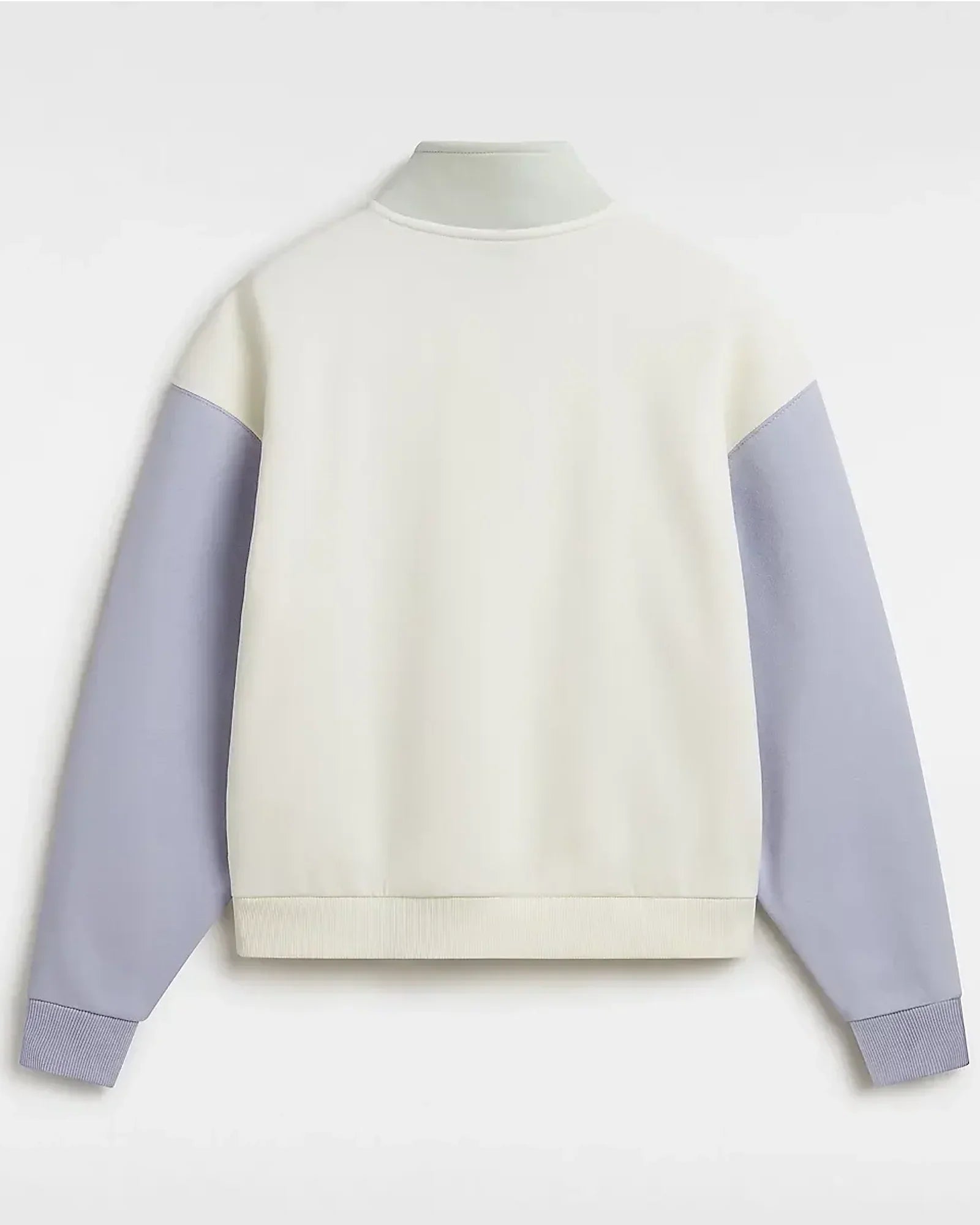 Colorblock Mockneck Sweatshirt