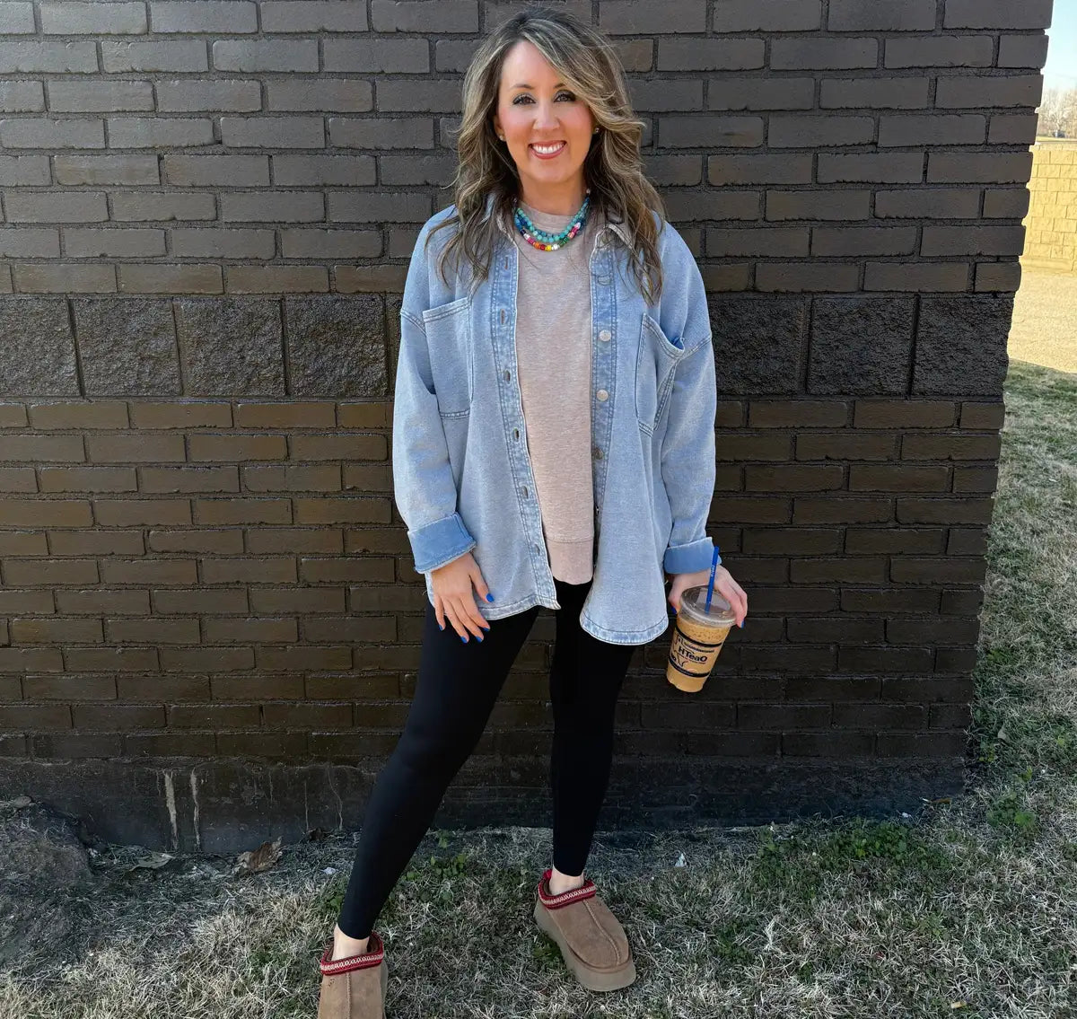 Knit Denim Jacket