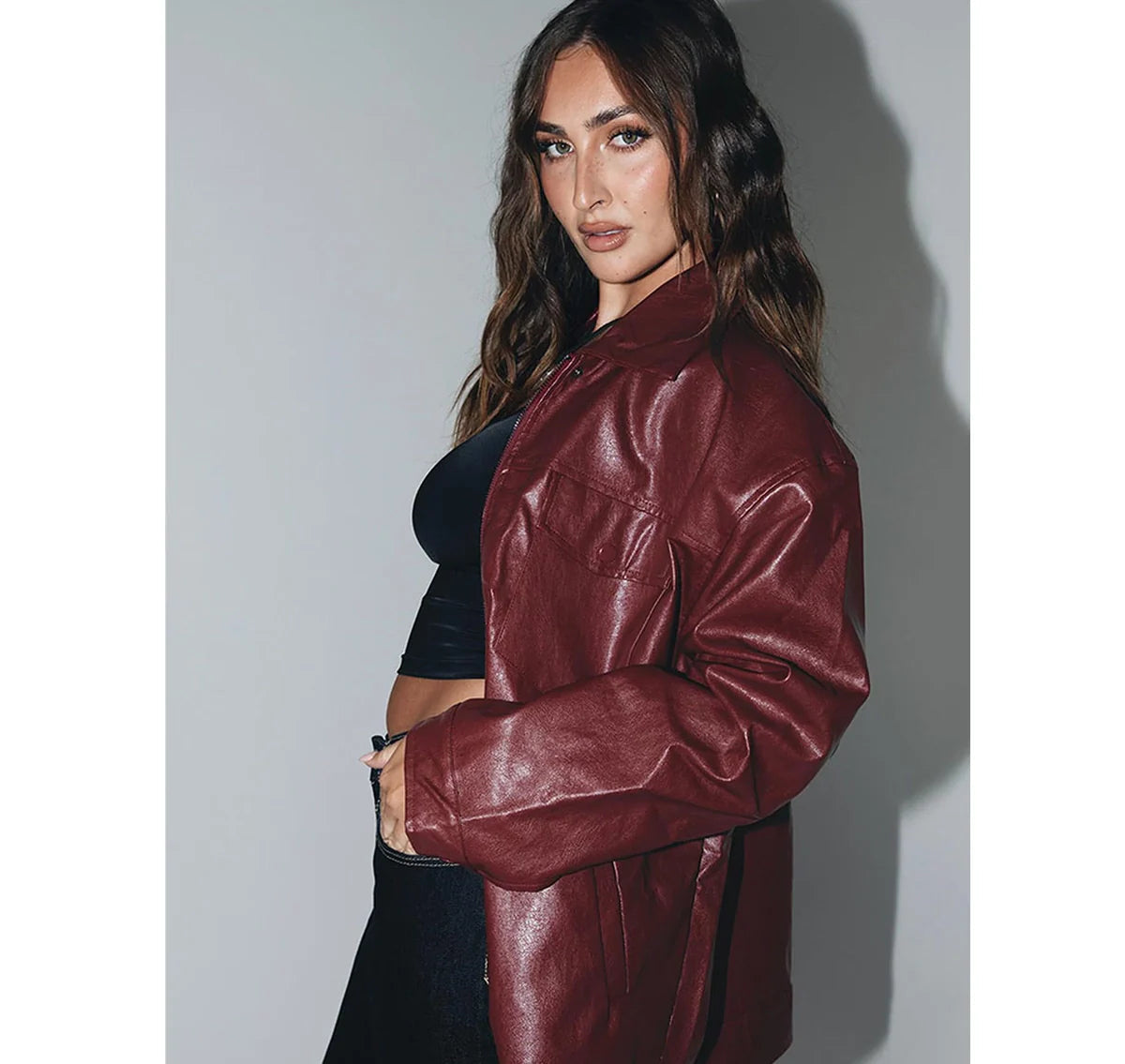 Buy_Princess_Polly_Leather_Jacket_Burgundy