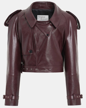 Source Unknown Leather Jacket