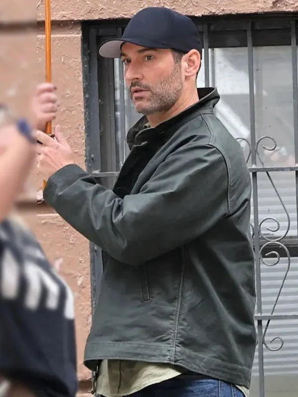 CIA S01 Tom Ellis Grey Cotton