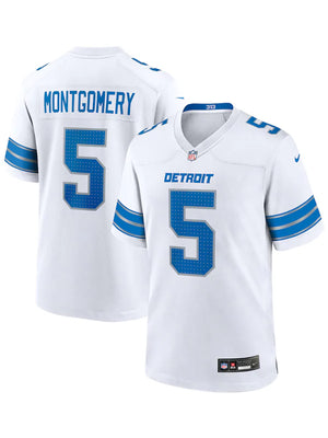 David-Montgomery-White-Lions-Jersey